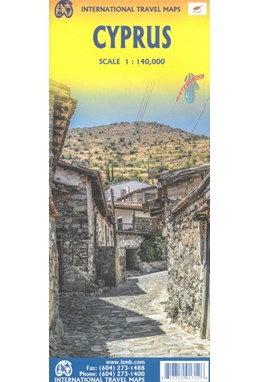 Cyprus, International Travel Maps