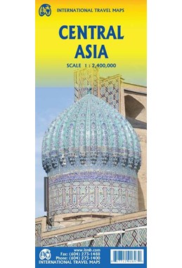 Central Asia, International Travel Maps