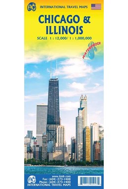 Chicago & Illinois, International Travel Maps