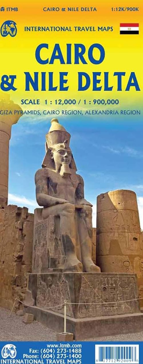 Cairo & Nile Delta, International Travel Maps