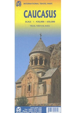 Caucasus, International Travel Maps