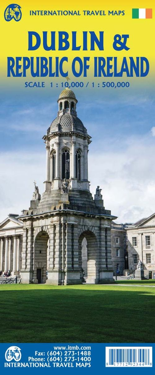 Dublin & Republic of Ireland, International Travel Map