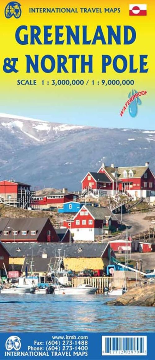 Greenland & North Pole, International Travel Maps