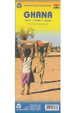 Ghana, International Travel Maps