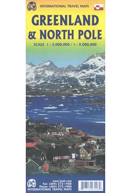 Greenland and the North Pole, International Travel Maps