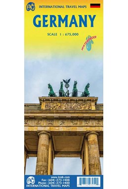 Germany, International Travel Maps 1:675,000