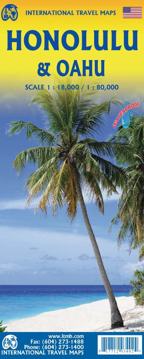 Honolulu & Oahu, International Travel Maps