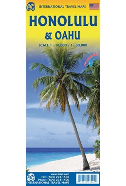 Honolulu & Oahu, International Travel Maps