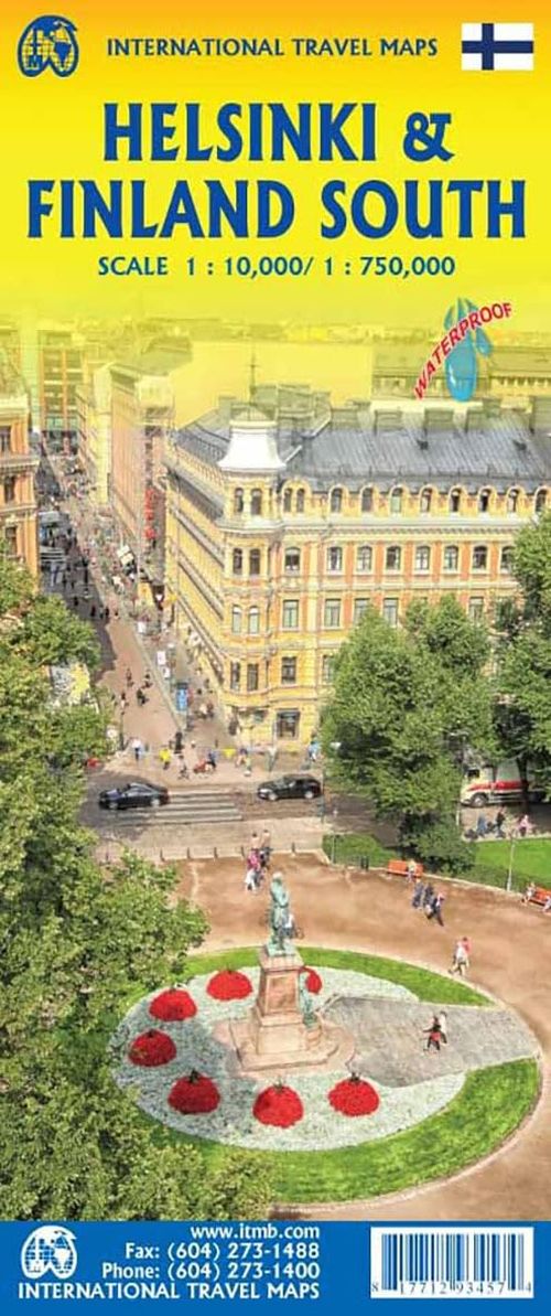 Helsinki & Finland South, International Travel Maps