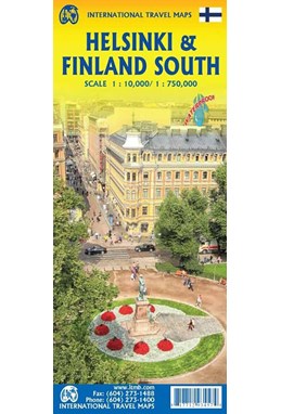 Helsinki & Finland South, International Travel Maps