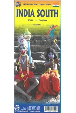 India South, International Travel Maps