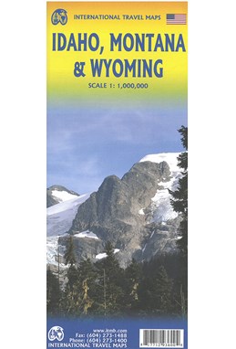 Idaho, Montana & Wyoming, International Travel Maps