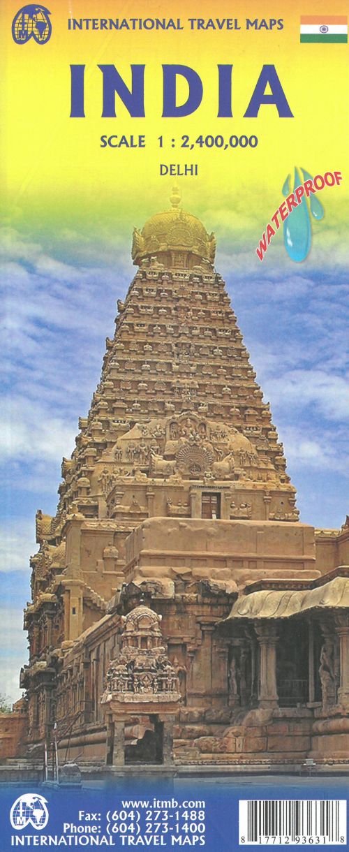 India, International Travel Maps