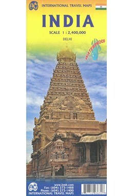 India, International Travel Maps