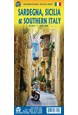 Sardegna, Sicilia & Southern Italy, International Travel Maps