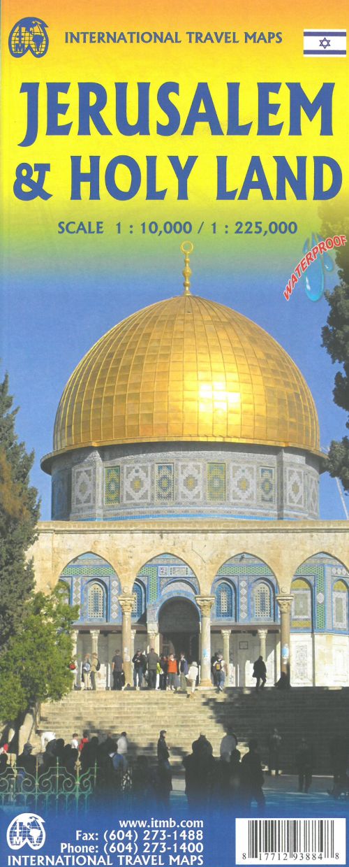 Jerusalem & the Holy Land, International Travel Map