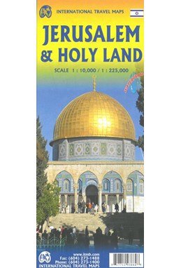 Jerusalem & the Holy Land, International Travel Map