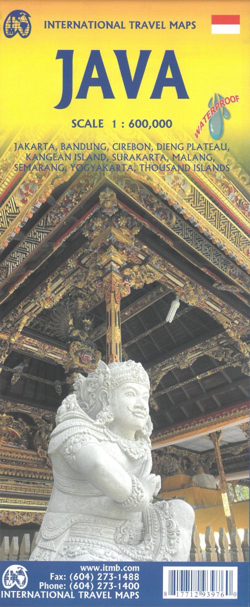 Java Travel Reference Map, International Travel Maps