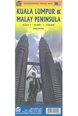 Kuala Lumpur & Malay Peninsula, International Travel Maps
