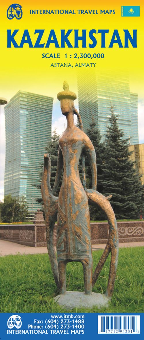 Kazakhstan, International Travel Map