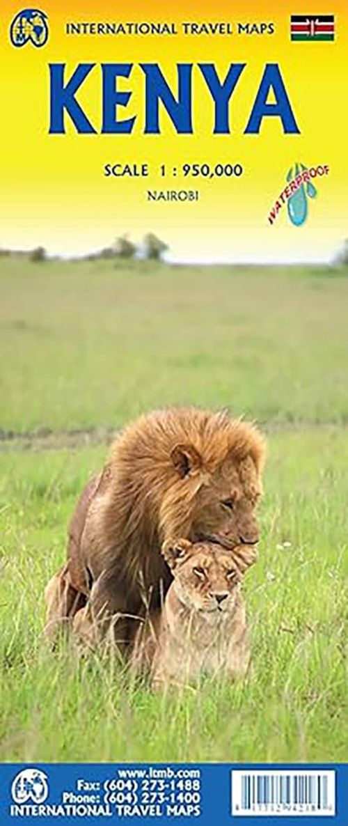 Kenya,  International Travel Maps