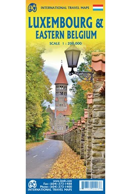 Luxembourg & Eastern Belgium, International Travel Maps
