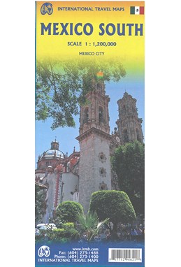 Mexico South, International Travel Map
