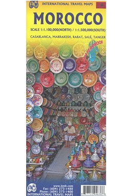Morocco, International Travel Maps