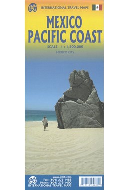 Mexico Pacific Coast, International Travel Maps