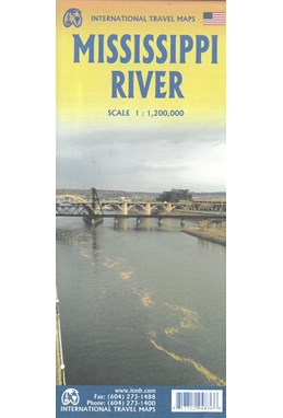 Mississippi River, International Travel Maps 1:1,200,000