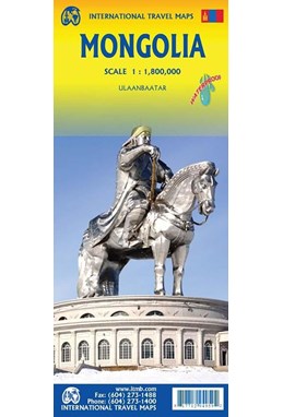 Mongolia, International Travel Maps 1:1.800.000