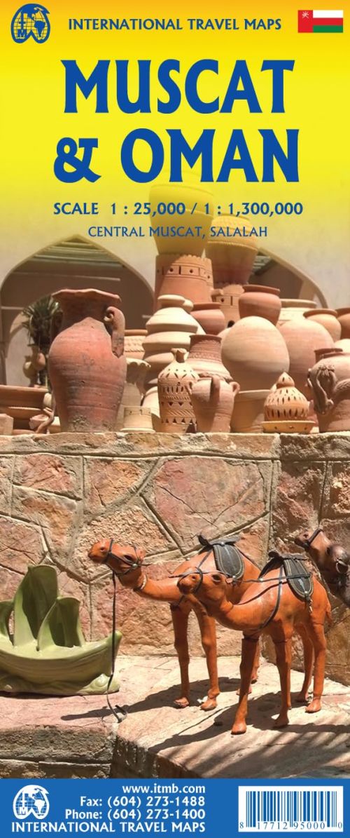 Muscat & Oman, International Travel Map