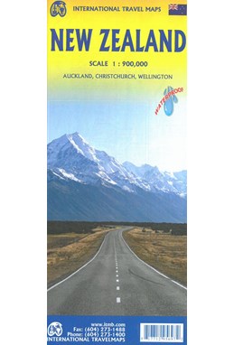 New Zealand, International Travel maps
