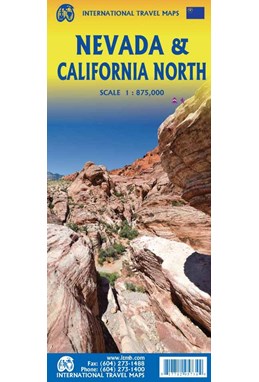 Nevada & California North, International Travel Maps
