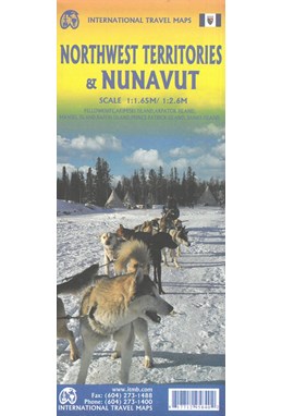 Northwest Territories and Nunavut, International Travel Maps 1:65 mill./1:2,6 mill.