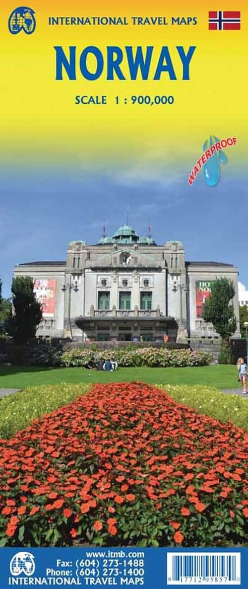 Norway, International Travel Maps