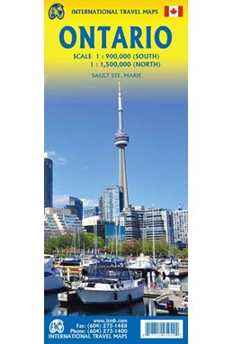 Ontario, International Travel Maps