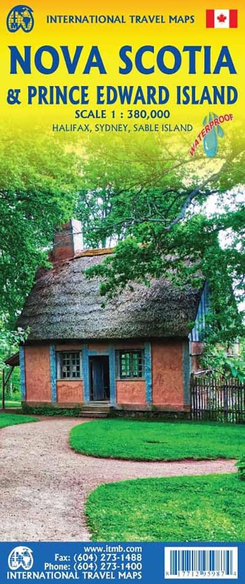 Nova Scotia & Prince Edwards Island, International Travel Maps