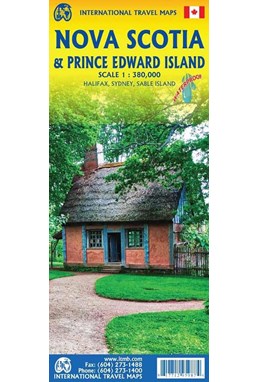 Nova Scotia & Prince Edwards Island, International Travel Maps