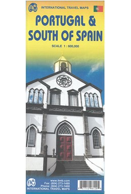 Portugal & South of Spain, International Travel Maps