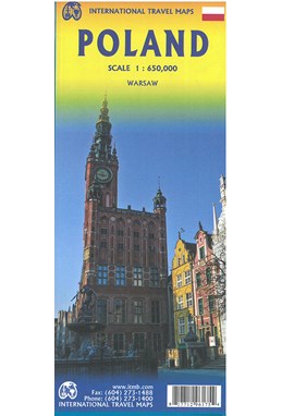 Poland, International Travel Maps