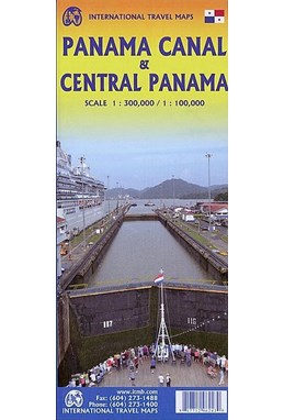 Panama Canal & Central Panama, International Travel Maps