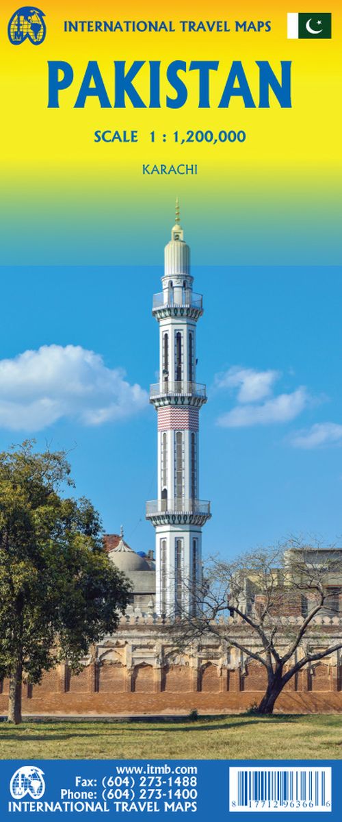 Pakistan, International Travel Maps