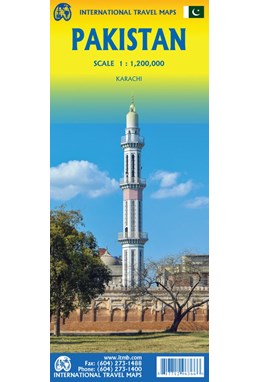 Pakistan, International Travel Maps