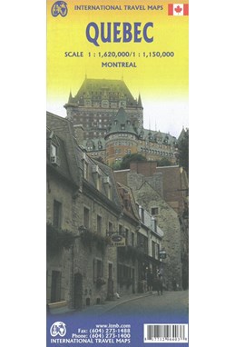 Quebec, International Travel Maps