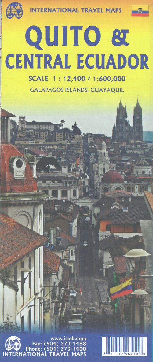 Quito & Central Ecuador, International Travel Maps