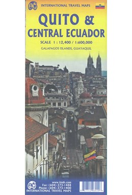 Quito & Central Ecuador, International Travel Maps