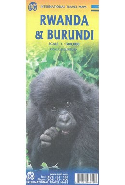 Rwanda & Burundi, International Travel Map