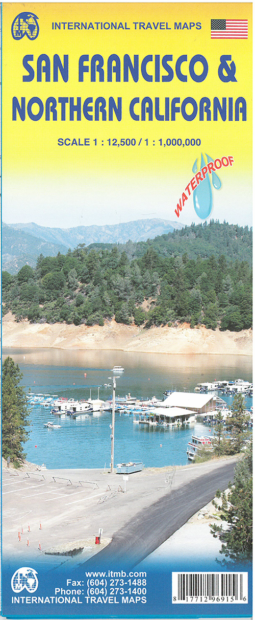 San Francisco & Northern California, International Travel Maps