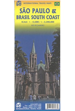 Sao Paulo & Brasil South Coast, International Travel Maps